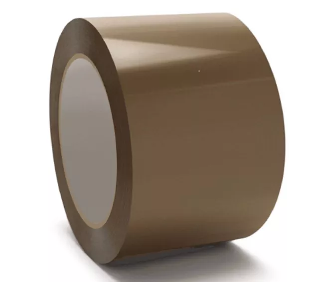 48 Rolls 3" X 110 yard Tan 2.0 MIL-SHIPPING PACKING CARTON SEALING Brown TAPE