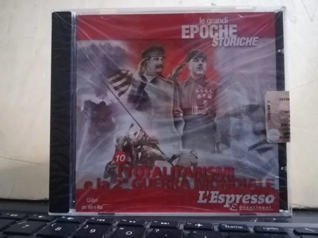 CD-ROM LE  GRANDI EPOCHE STORICHE 10.I TOTALITARISMI e la 2a GUERRA MONDIALE