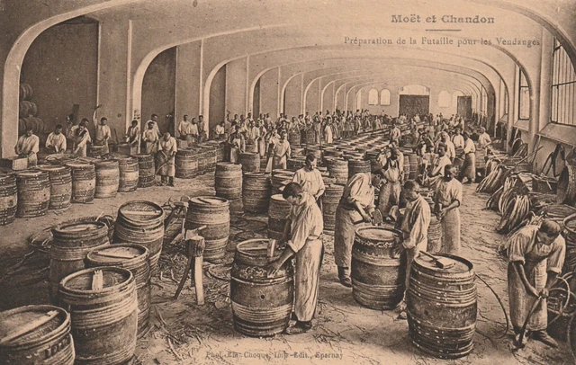 CPA 51 EPERNAY MOET & CHANDON Harvest Futile Preparation