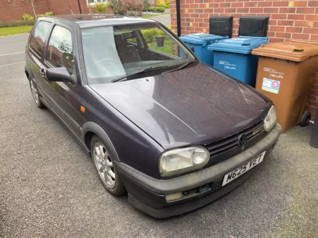 VW Golf GTI VR6 Car M625 VET 1996 with Purple leather Interior