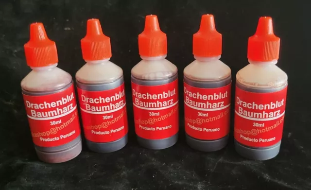 5 x Drachenblut a 30ml, Sangre de Grado, 100% rein