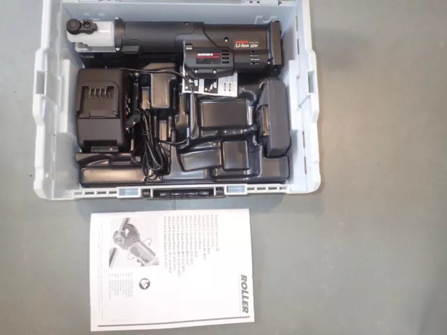 3/J Rems / Roller Multi-Press MINI ACC S 22V  Ladegerät Presse Pressmaschine NEU