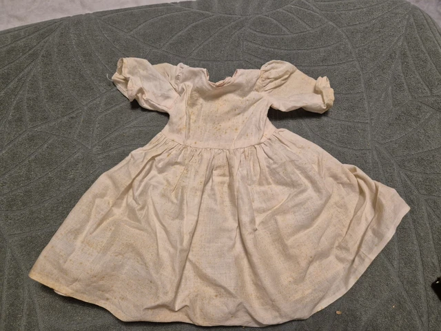 Lot De Lot De Vêtements Anciens Pour Poupée Et Bébé Au Total 9 Pieces On Y 60706