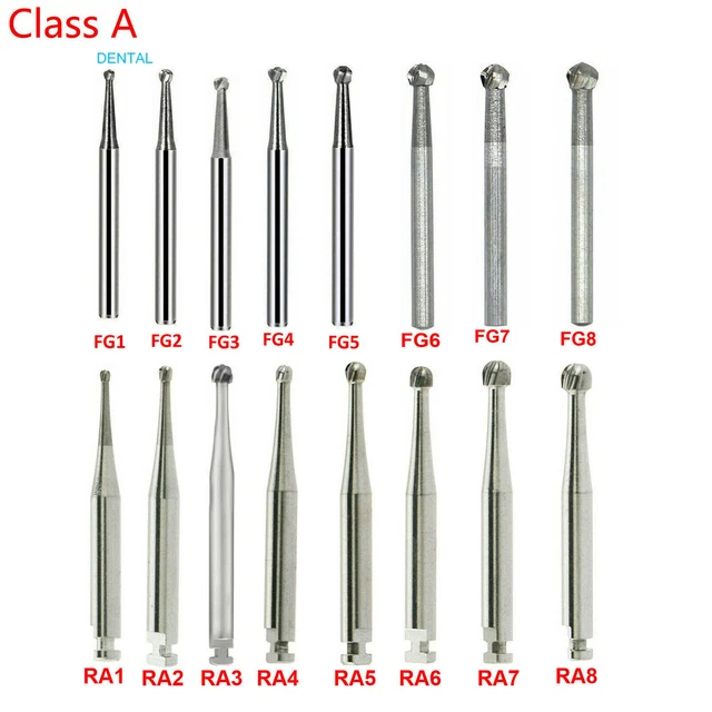 Dental Tungsten Carbide Tungsten Steel Burs for High Speed Handpiece