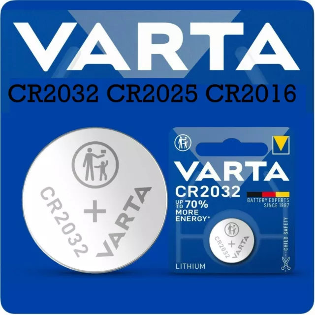 Lot de 10 piles VARTA 3V Lithium CR2016
