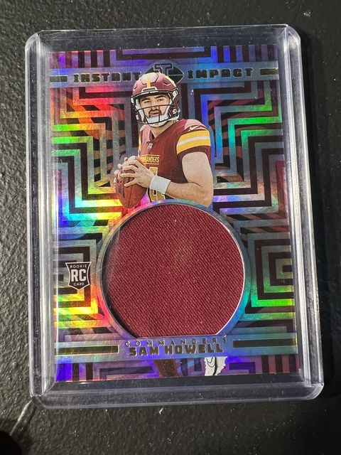 Sam Howell 2022 Rookie Memorabilia Patch Instant Impact Panini Illusions #II-SH
