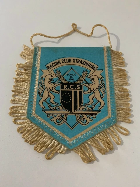 RC Lens Racing Club grand fanion vintage football foot