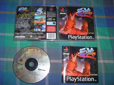 OTTIME CONDIZIONI COMPLETO ORIGINALE STREET FIGHTER ALPHA EX PLUS PS1 