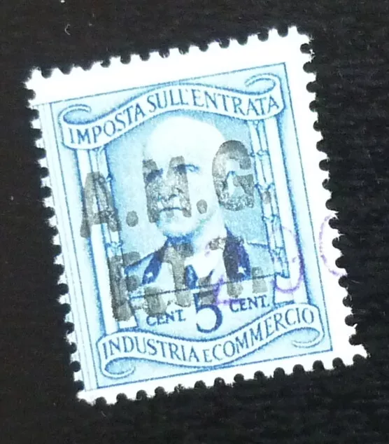 Trieste - Italy - Yugoslavia - AMG FTT Revenue Stamp - 5 Cent. A2