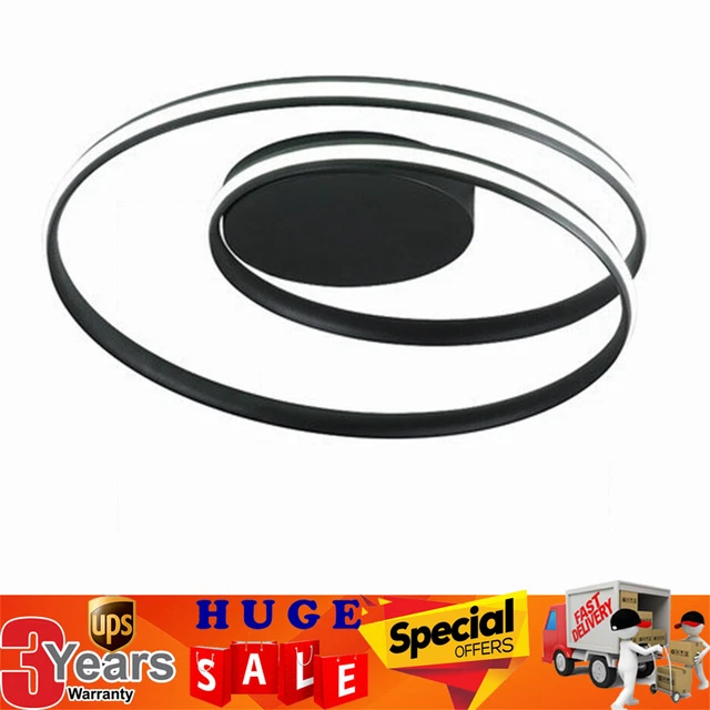 Creative LED Strips Ceiling Lamp Modern Acrylic Pendant Chandelier Light Fixture