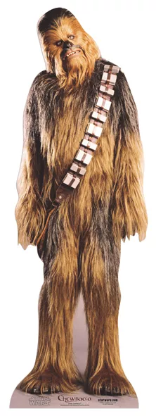 SC-500 Chewbacca Star Wars Höhe ca.195cm Pappaufsteller Figur Lebensgroß