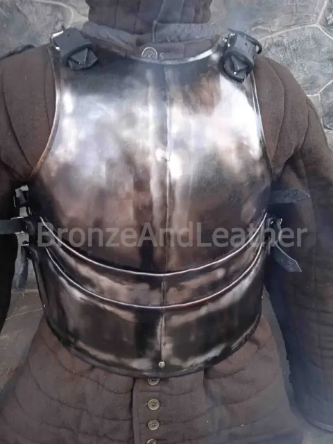 Cuirass (front and back cide) With blackening and scuffs