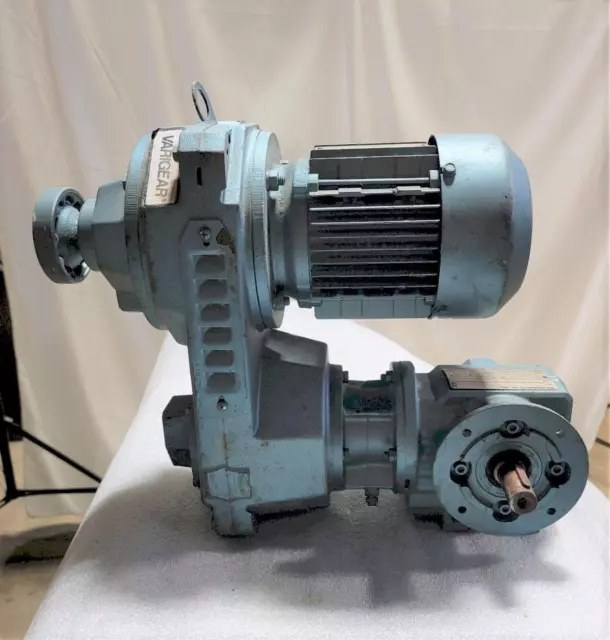 SEW-EURODRIVE VARIGEAR HELICAL-WORM GEAR UNIT (GEARBOX + MOTOR), New