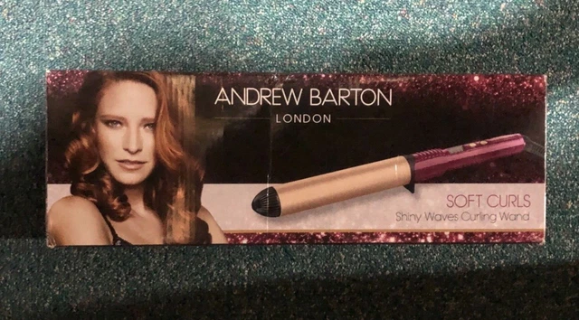 ANDREW BARTON STYLER 2307ABBU Soft Curls Argan Infused Curling