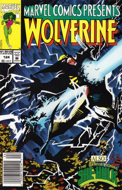 Marvel Comics Presents #124 Newsstand Cover (1988-1995) Marvel Comics
