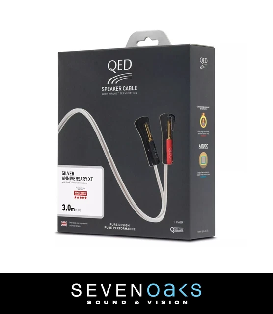 QED Reference XT40i Speaker Cable 3.5 Metre Pair, Two Cables Terminated
