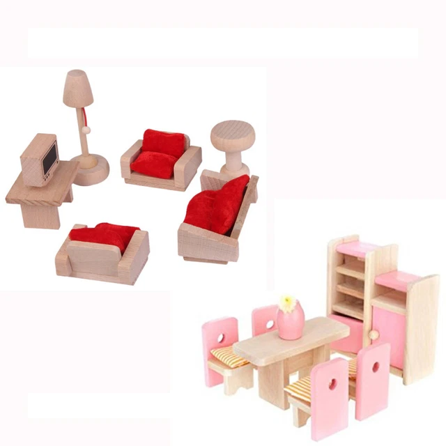 JOUET ANCIEN MEUBLE De Toilette Pour Poupee Ou Enfant 1920 46 X 47