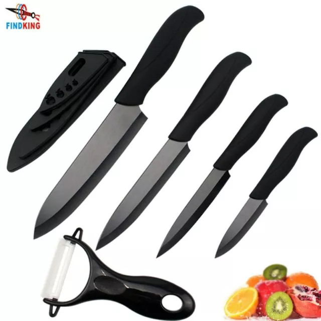Knife Set Ensemble De Couteaux De Cuisine En Céramique Noire Couteau De Cuisine