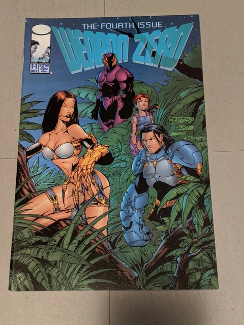 Weapon Zero #4 T-1 October 1995 Image Comics