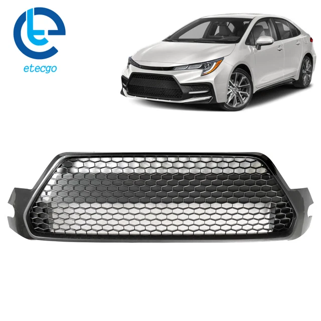 FIT FOR 2020 2021 Toyota Corolla Front Bumper Grille Lower Grill 