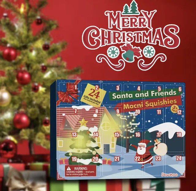 Calendrier De L’Avent 2025 Thème Zoo – 24 Ornements Animaux En Acrylique 2D, Pour Enfants Et Adultes, Décoration De Noël
