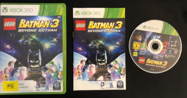 Lego Batman 3: Beyond Gotham Xbox 360 with Manual - TESTED