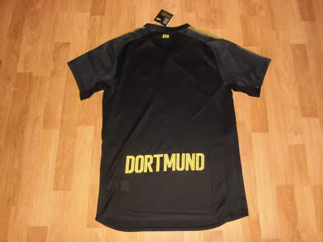 Original Puma"Borussia Dortmund"BVB Auswärtstrikot 2017/18 Gr.M 2