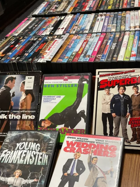 DVD Movies PICK & CHOOSE 300+ 🎬 Action❗️Drama 😱 Comedy 🎭 Flat Rate Shipping!