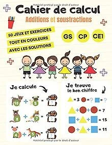 CAHIER DE CALCUL Additions et Soustractions GS CP C... | Buch | Zustand ...