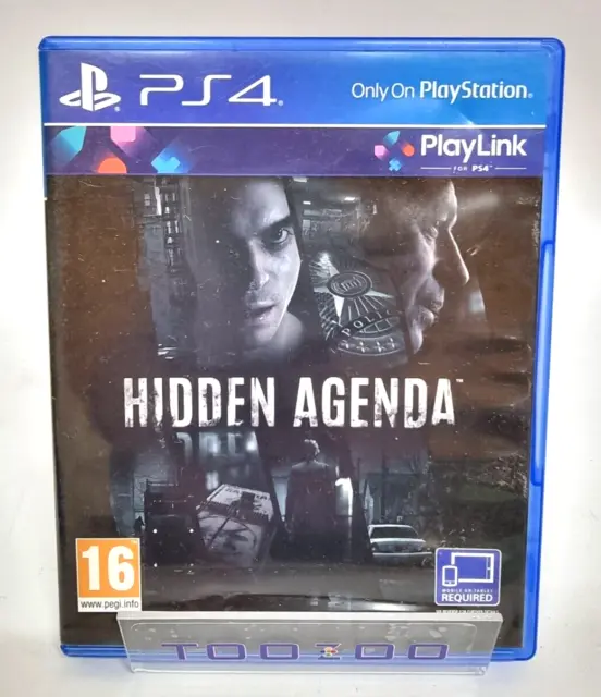 Hidden Agenda Sony Playstation 4 PS4 Game FREE P&P