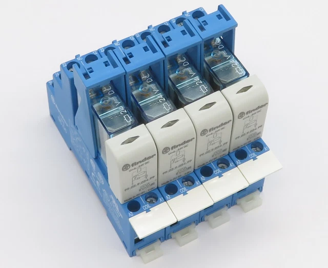 Relé Industrial 7A 24V 55.34.9.024.0040 Finder
