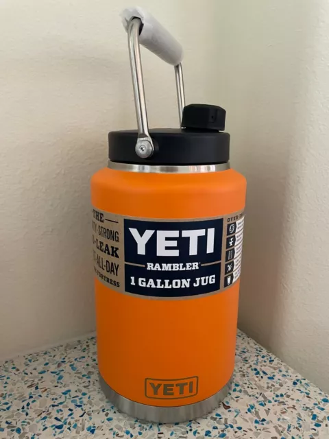 Yeti King Crab Orange One Gallon Jug LIMITED EDITION RARE KCO ONE