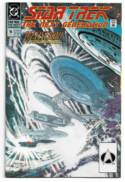 Star Trek the Next Generation #16 DC Comics 1991 VF+