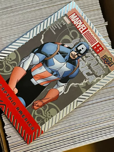 2017 Upper Deck Marvel Annual Trading Card Base Set Singles - You Pick