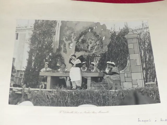 Fondo Germaine Roger - Raro Fotografía Mireio 1930 Provenza J.G Maria Firmada