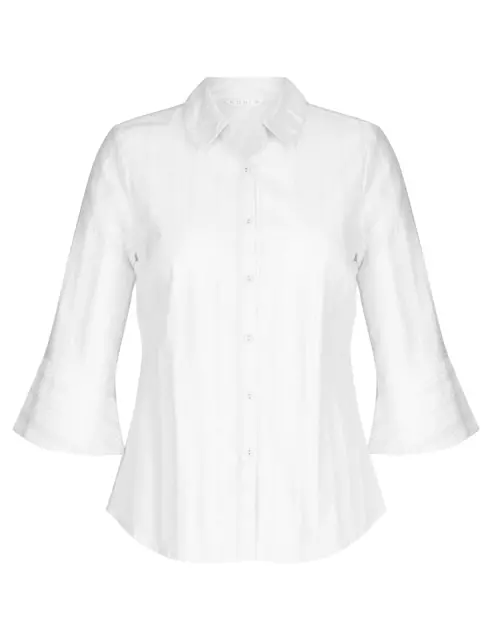 NONI B - Womens Tops -  Cotton Flared Shirt