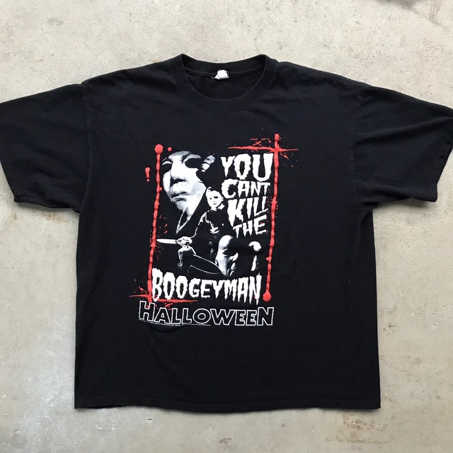 Halloween T Shirt You Can’t Kill The Boogeyman Movie Promo XL 2008 Michael Myers