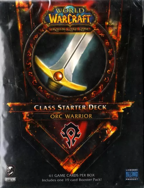 WOW WORLD OF WARCRAFT Class Starter Deck - Orc Warrior NEW SEALED ENG