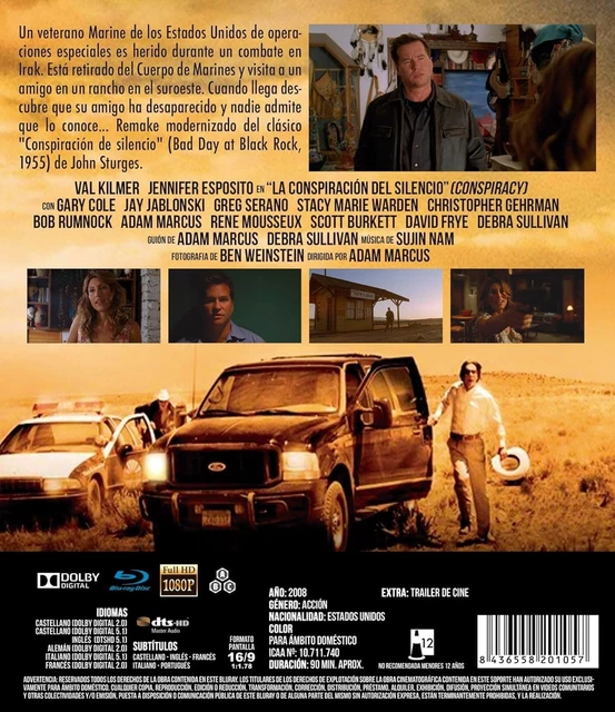 CONSPIRACY - DIE Verschwörung Blu Ray Val Kilmer DT TON EUR 18,95