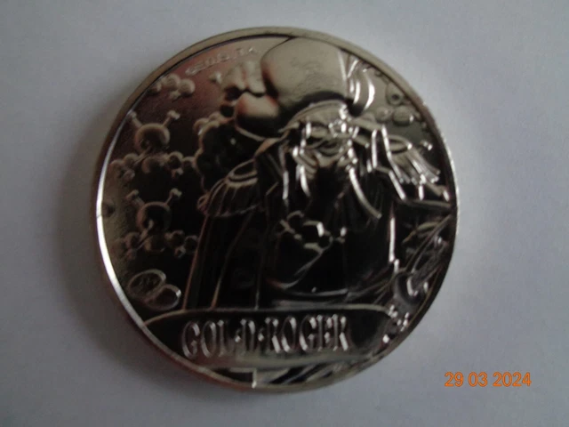 ONE PIECE GOL.D.ROGER monnaie de paris 2024 mini médaille EUR 21,00