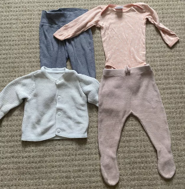 Bundle Outfit 3-6 months baby boy Girl neutral Zara, Mothercare Autumn/winter