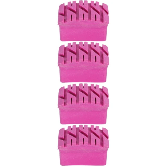 Sillas cuadradas de cojín para pies de escalera 4 piezas