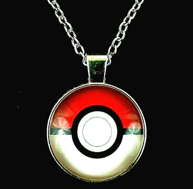 Pokémon Go Pikachu Pokeball Cosplay Long Necklace Metal Ultra Poke Ball