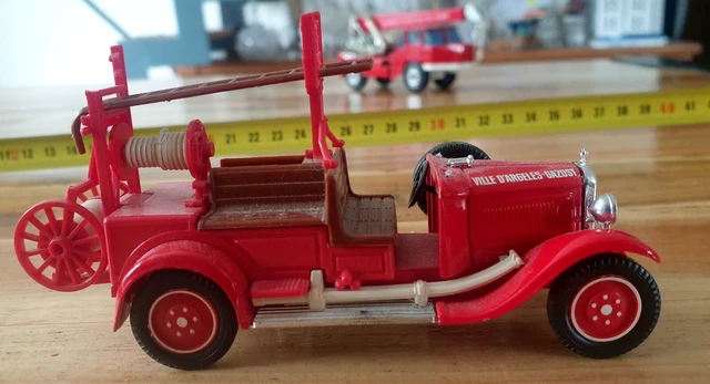 Solido Micarola 1/43 - Citroën C4F Pompiers Pontoise - Miniature Collection Pompier