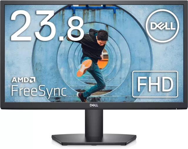 Dell SE2422HX 24 Zoll Full HD (1920x1080) Monitor, 75 Hz, VA, 5 ms, AMD FreeSync