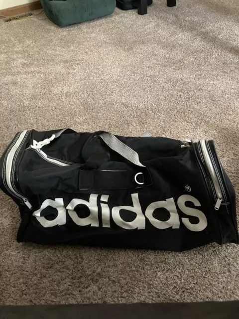 Girls Vintage 90s ADIDAS Soccer Duffle & Shoe Bag Set Gym Travel
