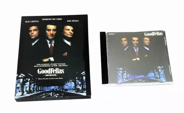 Goodfellas DVD 1999 & Goodfellas Music From The Motion Picture CD