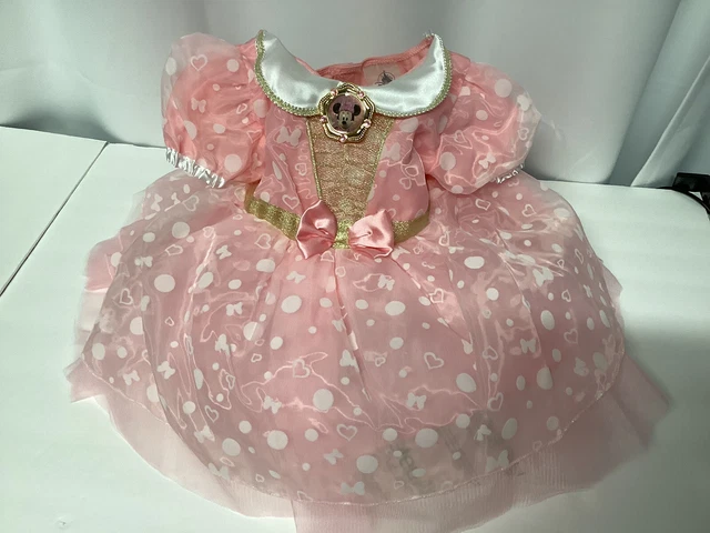 Disney Infant Girls Size 12 - 18 Months Minnie Mouse Costume Pink