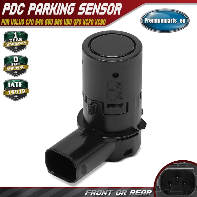 後退センサー Compatible With Volvo For XC90 For XC90 II For S60 I 用 リバース リバース PDCパーキングセンサー Compatible With Volvo For S40 S60 S80 For V50 V70 For