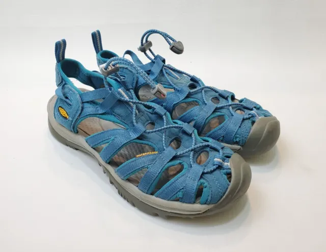 Keen Whisper 1012230 Celestial/Corydalis Blue Sports Hiking Sandal Womens Size 9